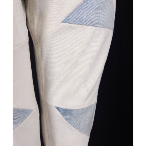 Isabel Marant Etoile Lea Patchwork Star Jeans FR 34 x 30 US XS Blue $365 - Picture 5 of 16